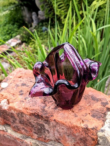 Studio art glass ciotola in - art,