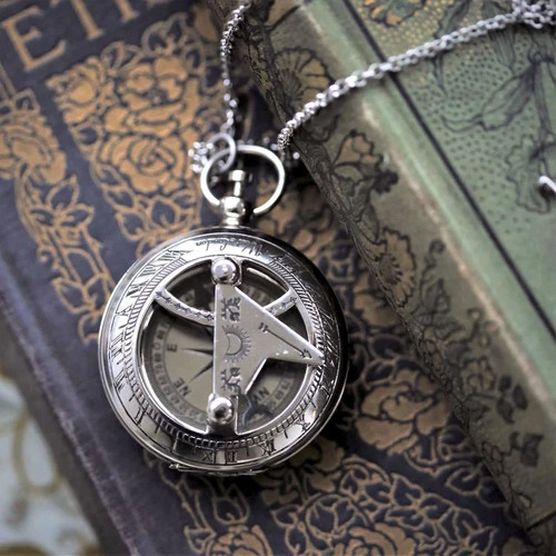 Collana orologio tasca - collana,