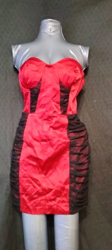 Vestito donna body rosso - , 2b