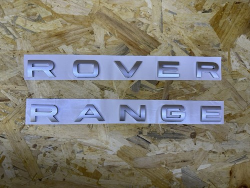 Scritta range rover grigio - x,