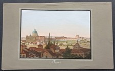stampa antica 1837 Audot Roma