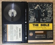 Betamax Video cassetta Film La Bibbia - The Bible