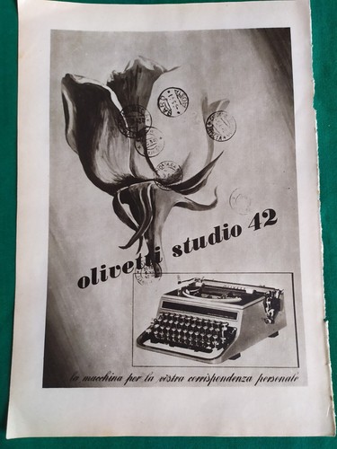 Pubblicità 1941 olivetti - -,