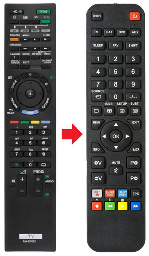 Telecomando adatto per sony - adatto,