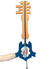 Sora's Keyblade Kingdom Hearts