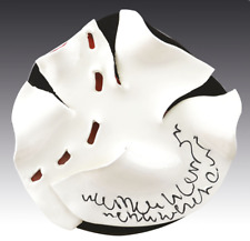 AGOSTINO FERRARI scultura in ceramica smaltata  dimensioni 38x38x7 cm