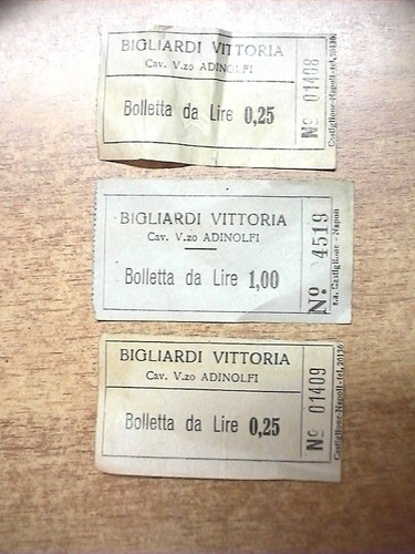 Lotto bollette bigliardi - 3,