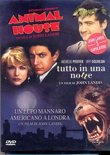 Tutto in una notte - Lupo mannaro americano a Londra - Animal house - cof. 3 dvd