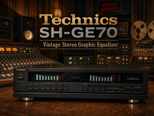 Technics ge70 rare - technics, sh-ge70