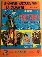 SCEGLI DA ELENCO - CANTANTI Ed. Panini (1968) Figurina Sticker Album