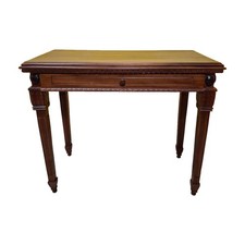 Scrivania etnica scrittoio in legno teak mobile ingresso coloniale