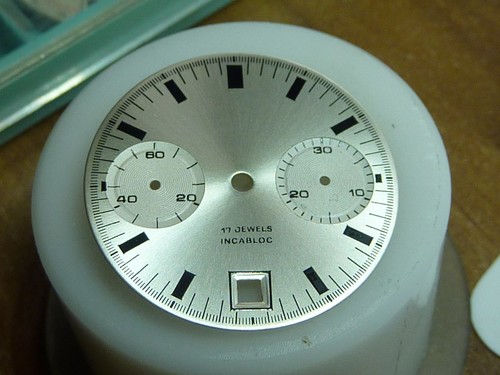 Cadran montre chronographe - cadran,