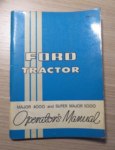Ford trattore major 4000 - trattore,