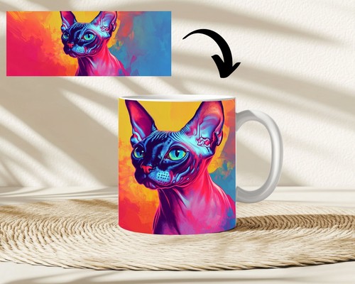 Tazza caffè maestosa - caffè, sphynx