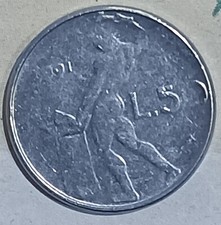 Moneta Da 50 Lire Piccola  Del