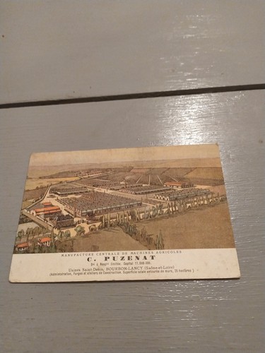 Cpa puzenat bourbon lancy - cpa,