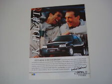 advertising Pubblicità 1990 OPEL KADETT GSi 16V