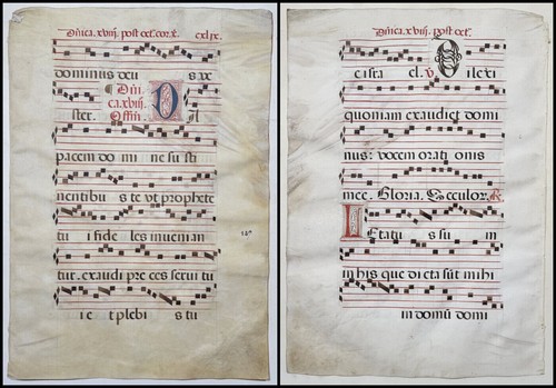 Antifonario pergamena - antifonario,