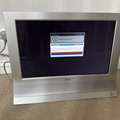 Sony silver mfm - sony, 17"