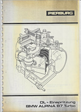 PIERBURG  DL injection - BMW ALPINA B7 Turbo - Description, Instruct. de service