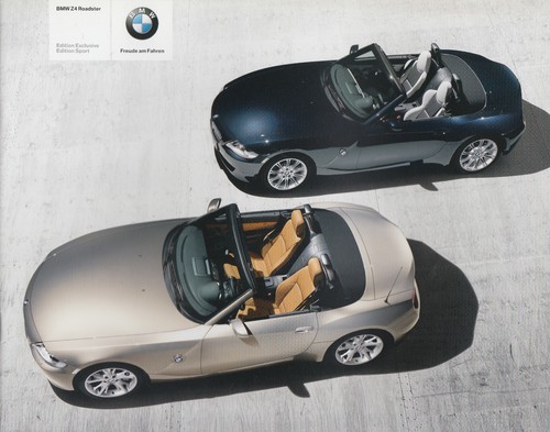 Prospetto brochure bmw - bmw, z4