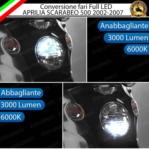 Conversione faro led aprilia - conversione,