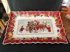 Villeroy & Boch "Toy's Fantasy" Vassoio Porcellana 35x23 Cm.