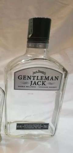 Jack daniel bottiglia vuota - bottiglia,