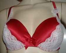 TEZENIS REGGISENO SATIN ROSSO