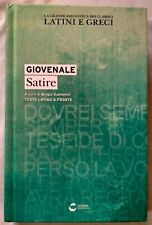 Satire di Giovenale Testo LATINO a fronte come foto Centauria
