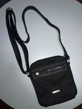 Borsello nero tracolla uomo