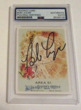 Bob Lazar firmato autografo PSA DNA lastrato Allen&Ginter Area 51 dischi volanti