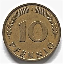 10 Pfennig 1950 Germania Repubblica Federale Tedesca  1950