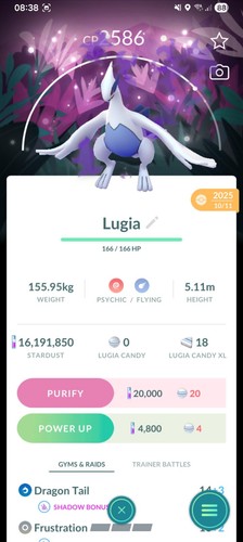 Lugia pokemon nella schiena - pokemon,