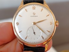 omega manuale 1955 oro 750 ref. 2000-1 uomo 37 mm.