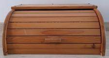 Portapane in Legno Vintage con Sportello Contenitore per Pane Panini