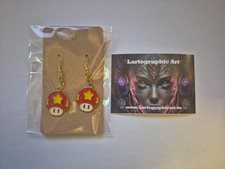 Orecchini Super Mario "Fungo"