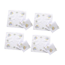 12x Fazzoletti Da Donna Hanky