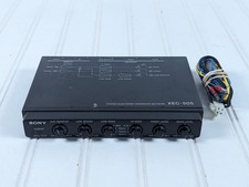 Sony XEC-505 Crossover