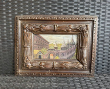 ANTICO DIPINTO OLIO SU