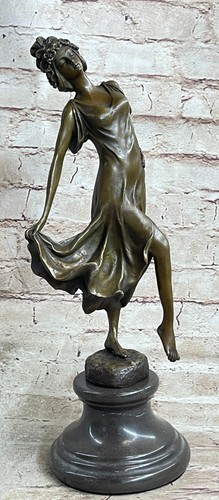 Bronzo scultura gypsy - scultura,