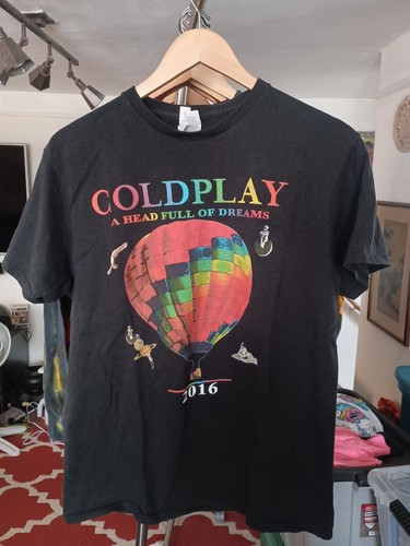 Maglietta coldplay head - maglietta,