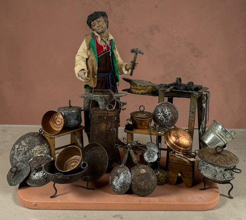 Figura fabbro rammar 34 cm - figura, o'