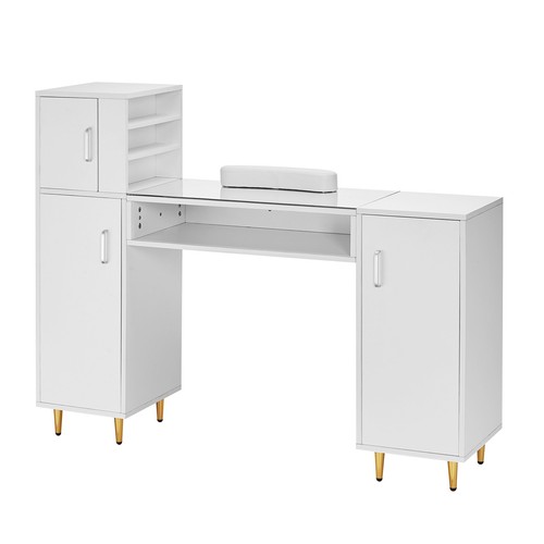 Uimoso manicure table - manicure, glass