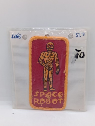 Patch ricamata robot spaziale