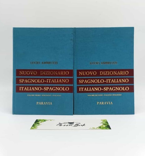 Nuovo dizionario spagnolo - nuovo,