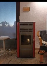 stufa a pellet ventilata compresa di Tubi di Scarico  e Comignolo