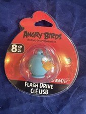 Emtec Angry Birds 8 GB unità flash USB Blue Bird NUOVO sigillato