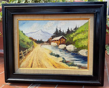 ANTICO DIPINTO AD OLIO -