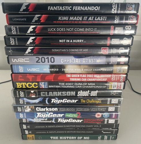 Wrc btcc dvd motor - f1,